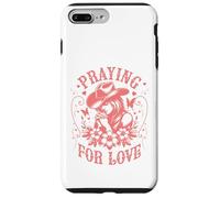 Valentines Day Praying for Love Cowgirl Coque pour iPhone 7 Plus/8 Plus