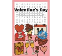 Valentine's Day Word Search: All Ages Word Search Puzzle Book with Easy to Read Print about Love, Romance, Sweethearts, and More | 6 x 9 inches, 100 ... Gift for Vacations, Holidays, and Free Times!
