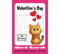 Valentine's Day Word Search Puzzle Book: Word Searches with Easy to Read Print about Valentine's Day, Love, Cupid, and More: 6x9 inches, 110 pages, ... Gift for Vacations, Holidays, and Free Time