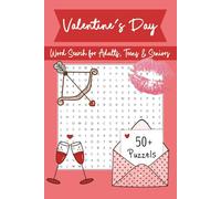 Valentine's Day Word Search: Word searches with easy to read Print about Love, Cupid, Fairytale, and more| 110 pages | 50+ puzzles| activity books…gift for, holidays, vacation and free time