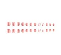Valentines Nails French Tips Franc Square Press Sur Des Conceptions Élégantes Stick On Manucure Pour Diverses Occasions Femmes Nail Art