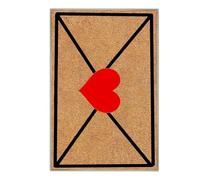 Valentines Outdoor Mat - Decorative Floor Rug, Non Slip Doormat | Soft Velvet Crystal Fabric Durable Build, Entryway Kitchen Bedroom Living Room Apartment Hotel Dorm Party Welcome Rug