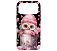 Valentines Owl Graphic for Girls and Women Cute Love Hearts Coque pour iPhone 17 Pro Max