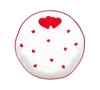 Valentines Plates Ceramic - Heart Pattern Tableware | Romantic Appetizer Plate | Valentine Dessert Dish | Porcelain Salad Platter For Home Entertainers Couples Bridal Shower Dinner Party Wedding