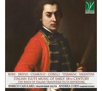 Enrico Casularo & Andrea Coen – Musique pour flûte italienne du début du XVIIIe siècle – CD
