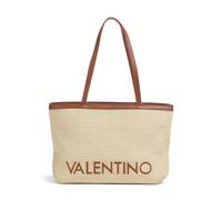 VALENTINO Sac shopper beige marron pour femme - Maiam Shopping Bag Naturale / Cuoio 345427