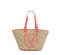 Valentino Bags Samuela Cabas beige,rouge, raphia, femme