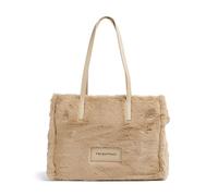Valentino Bags Special Fadia Cabas beige, fausse fourrure, femme