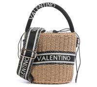 Valentino Bags – Sac seau Boho – Raphia – Beige/Noir – Femme