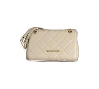 Valentino by Mario Valentino, Femme, Sacs, Beige, Taille: ONE Size Sac Chic Beige avec Poignées Chaîne