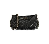 Valentino by Mario Valentino, Femme, Sacs, Noir, Taille: ONE Size Sac à bandoulière en polyéthylène noir avec bandoulière chaîne