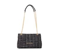 Valentino by Mario Valentino, Femme, Sacs, Noir, Taille: ONE Size Tweed Flap Bag