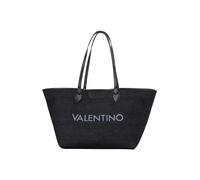 VALENTINO Cabas beige chiné / bleu pastel / brocart / noir denim, Taille One Size