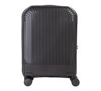 Valentino Carretilla Wood Carry on Suitcase Nero Negro