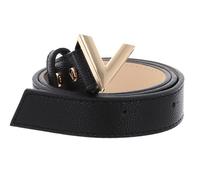 VALENTINO Ceinture noir pour femme - Divina Belt Nero / Oro 185687 130 cm