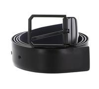 Valentino Cuir ceinture Bairone Belt W95 Nero/Blu noir