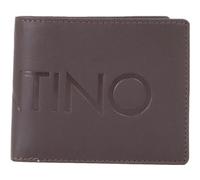 VALENTINO Cuir étui pour Carte de crédit Mason Card Holder Moro Marron foncé