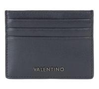 VALENTINO Cuir Porte-Cartes Karo Credit Card Case Navy Bleu Marine