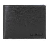 Valentino Cuir Porte-Monnaie History Wallet Nero/Blu Noir