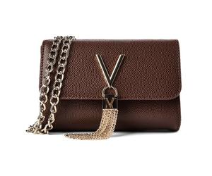 Valentino Divina Mini sac à bandoulière 17 cm brun