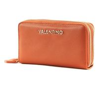 Valentino Divine Zip Around Wallet Femme, Rose, 2,5 x 10,5 x 14,5 cm (B x H x T), Orange, Taille Unique
