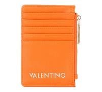 VALENTINO Étui pour carte de crédit orange pour femme - Fae Re Zip Around Card Case Arancio 317016