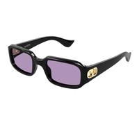 Valentino Femme Valentino VG0016S 002 Lunettes de soleil Bio-injecté Noir Violet Carré