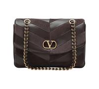 Valentino Garavani - 9To5 Medium Shoulder Bag - Femme - Sacs - Brun - Taille: ONE Size