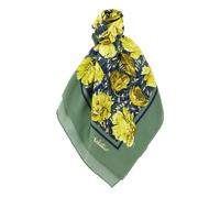 Valentino Garavani - Après l Hiver - Carré de soie imprimé Coquelicots - Femme - Accessoires - Vert - Taille: ONE Size