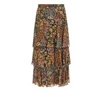 Valentino Garavani - Après l'hiver Fiorellini Midi Skirt - Femme - Jupes - Multicolore - Taille: 38 FR