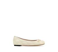 Valentino Garavani - Ballerines en cuir ivoire - Femme - Chaussures - Blanc - Taille: 37 1/2 EU