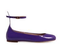 Valentino Garavani - Ballerines Tan-Go en cuir - Femme - Chaussures - Violet - Taille: 36 EU