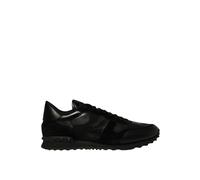 Valentino Garavani - Baskets Runner en Cuir et Textile - Homme - Chaussures - Noir - Taille: 42 EU