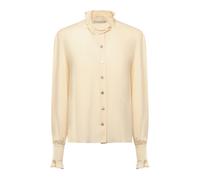 Valentino Garavani - Blouse Georgette - Femme - Blouses et Chemises - Beige - Taille: 38 FR