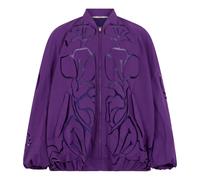 Valentino Garavani - Bomber fleuri - Homme - Vestes - Violet - Taille: XL