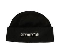 Valentino Garavani - Bonnet en maille côtelée - Homme - Accessoires - Noir - Taille: ONE Size