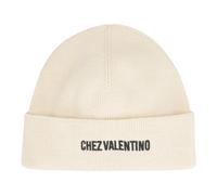 Valentino Garavani - Bonnet en tricot côtelé - Homme - Accessoires - Blanc - Taille: ONE Size