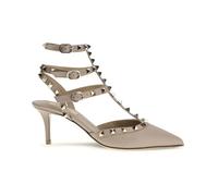 Valentino Garavani - Bos Taurus High Heel Escarpins - Femme - Chaussures - Gris - Taille: 38 EU
