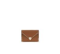 Valentino Garavani - Bos Taurus Wallet - Femme - Accessoires - Brun - Taille: ONE Size
