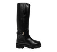Valentino Garavani - Bottes en cuir - Femme - Chaussures - Noir - Taille: 37 EU