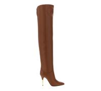 Valentino Garavani - Bottes hautes Deboot - Femme - Chaussures - Brun - Taille: 37 EU