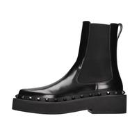Valentino Garavani Bottes noires Nero Neri e Grigi 40