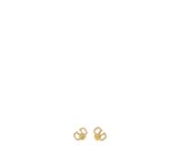 Valentino Garavani - Boucles d'oreilles en Cristal VLogo- Collection Automne-Hiver 2025 - Femme - Accessoires - Jaune - Taille: ONE Size
