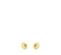 Valentino Garavani - Boucles d'oreilles VLogo dorées - Femme - Accessoires - Jaune - Taille: ONE Size