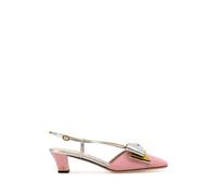 Valentino Garavani - Bowow Slingback Pump - Femme - Chaussures - Rose - Taille: 36 EU