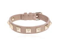 Valentino Garavani - Bracelet en cuir Rockstud - Femme - Accessoires - Violet - Taille: ONE Size