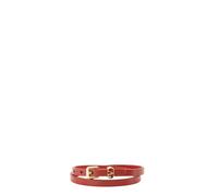 Valentino Garavani - The Leather Bracelet - Femme - Accessoires - Rouge - Taille: ONE Size