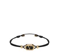 Valentino Garavani - Bracelet Ovalette - Homme - Accessoires - Noir - Taille: ONE Size