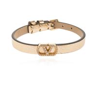 Valentino Garavani - Bracelet Vlogo Signature - Femme - Accessoires - Jaune - Taille: ONE Size