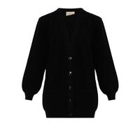 Valentino Garavani - Cardigan en Laine avec Poches - Femme - Pulls - Noir - Taille: 40 FR